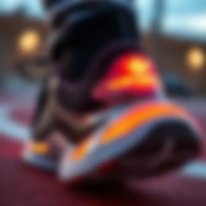 Ultra Shoe Technology Close-up of innovative ultra shoe technology