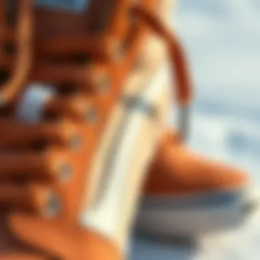 Detailing and Materials of Vans Ski Hi Close-up of Vans Ski Hi detailing and materials